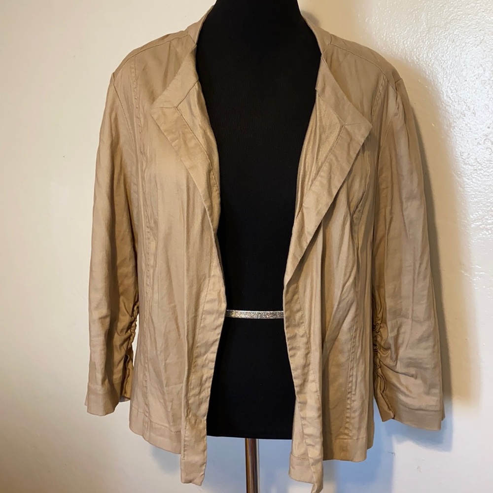 Draped Blazer